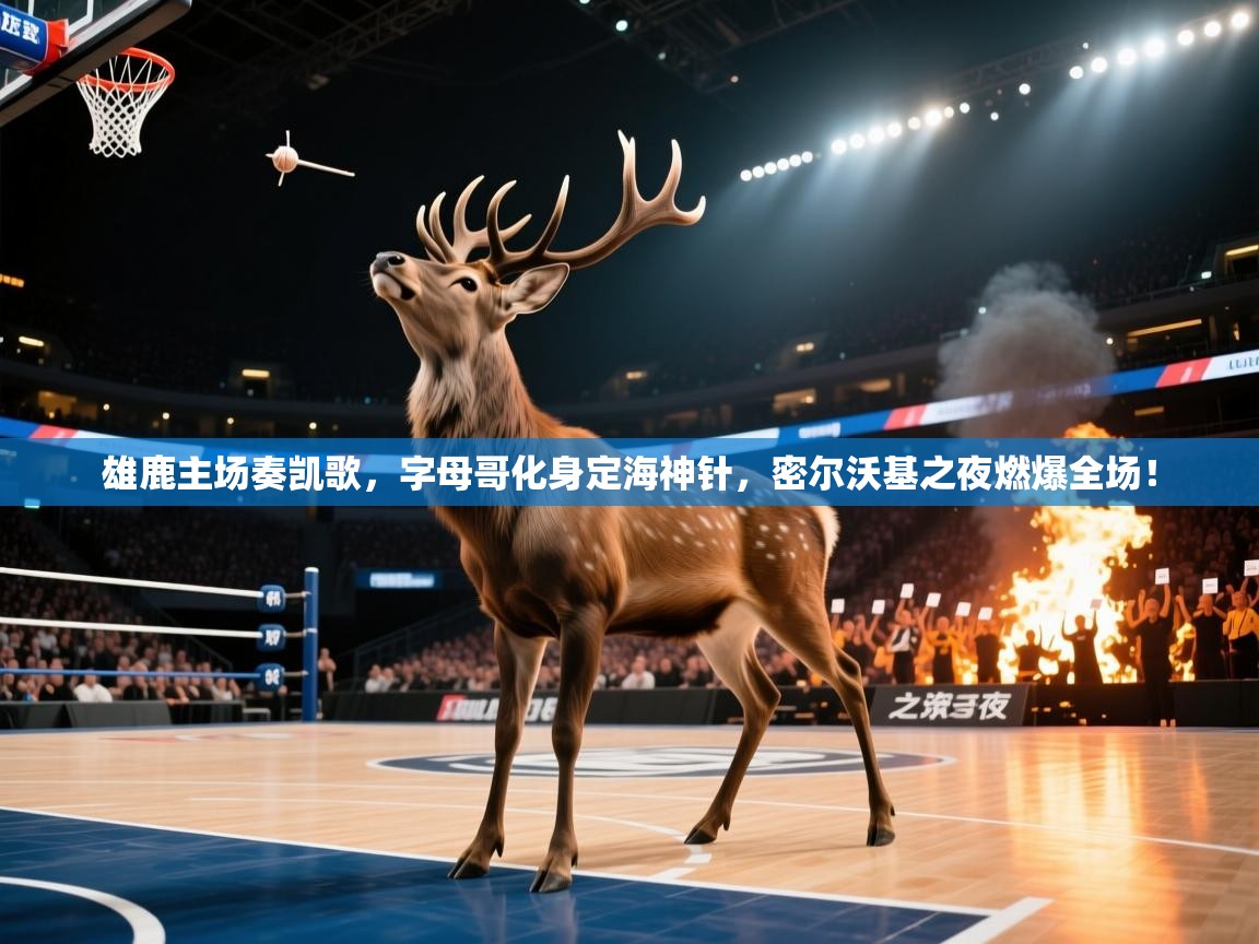 雄鹿主场奏凯歌，字母哥化身定海神针，密尔沃基之夜燃爆全场！  第1张
